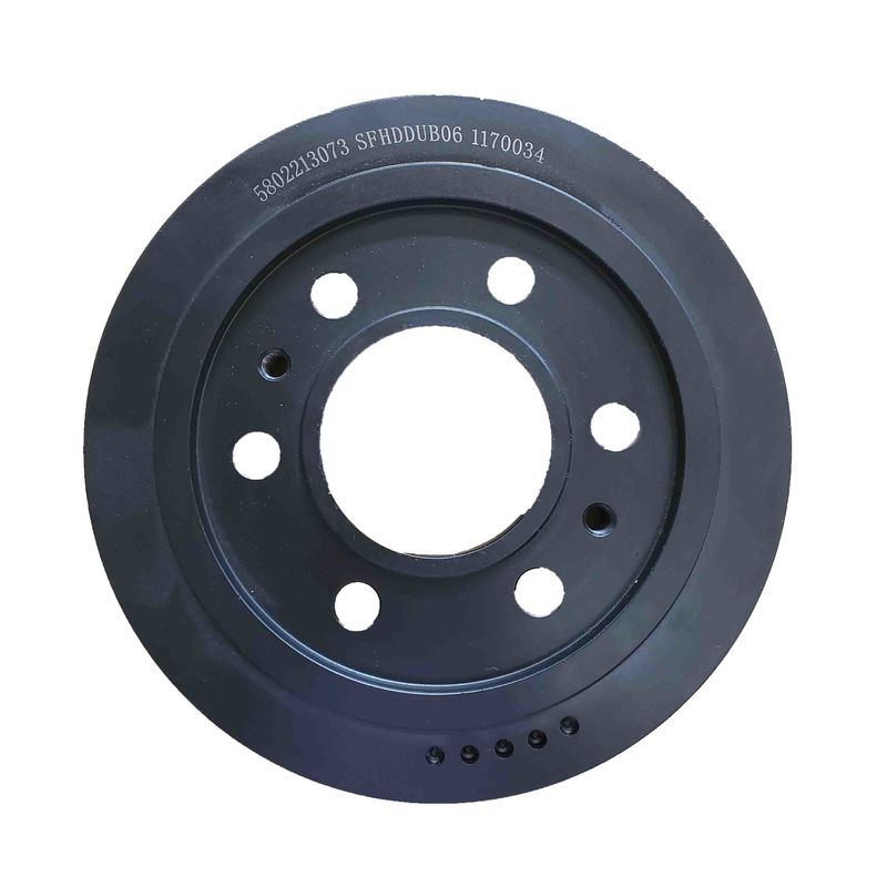 Unidades de amortecimento de torção bomba de água polea componentes do motor prevenção da corrosão